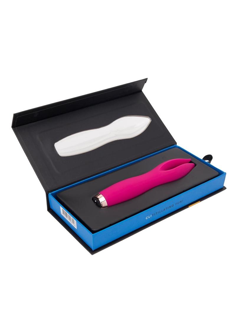 Nu Sensuelle Tulip Rechargeable Silicone Clitoral Stimulator - Magenta