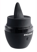 Tongue Tied Rechargeable Silicone Clitoral Stimulator - Black