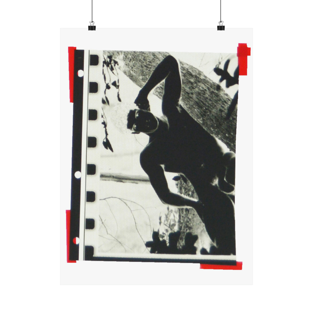 90S VINTAGE GAY PORN TRANSPARENCY Matte Vertical Poster #22