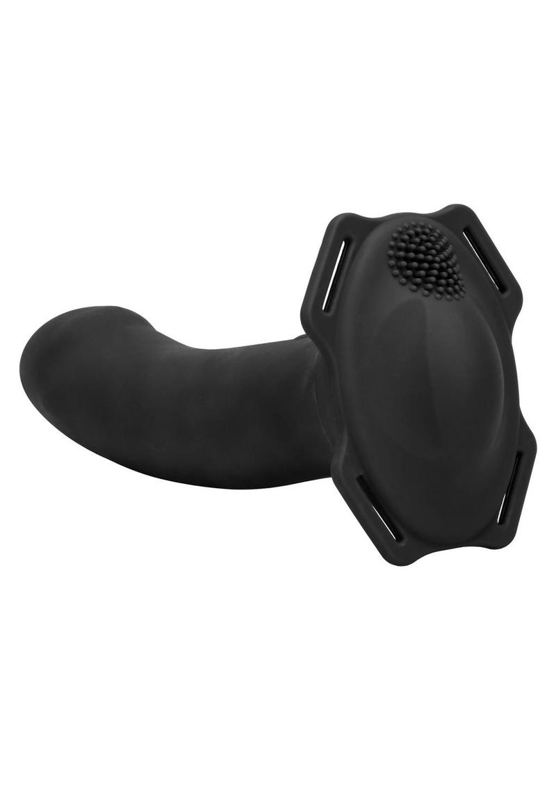 Her Royal Harness ME2 Rechargeable Silicone Rumbler Probe with Remote Control - Black