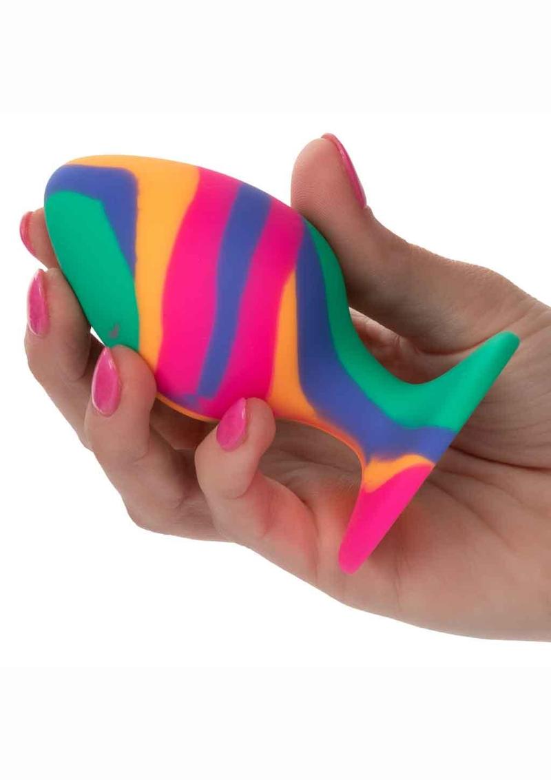 Cheeky Tie-Dye Silicone Plug Large - Multicolor