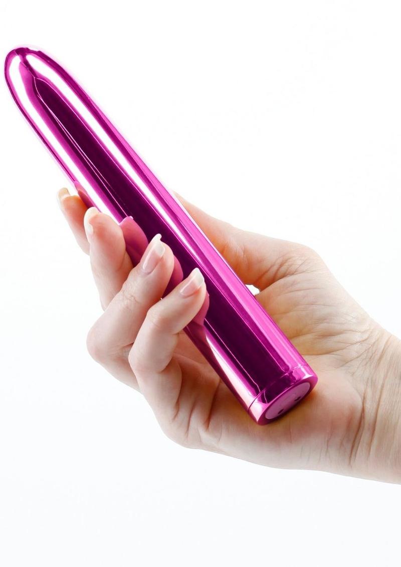 Chroma Classic Rechargeable Vibrator 7in - Pink