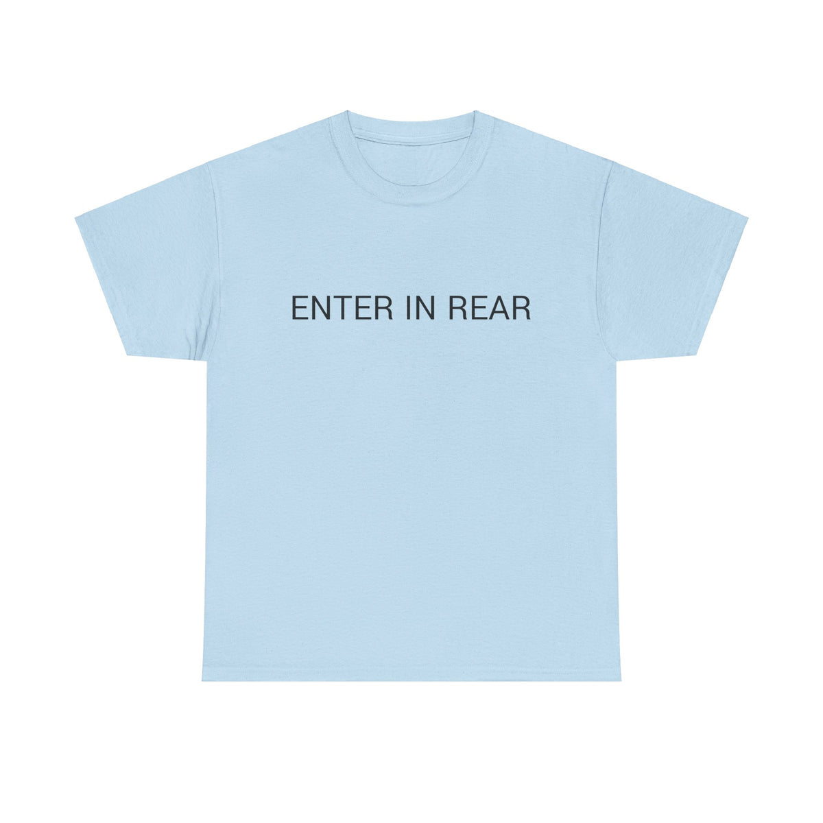 ENTER IN REAR TEE BY CULTUREEDIT AVAILABLE IN 13 COLORS