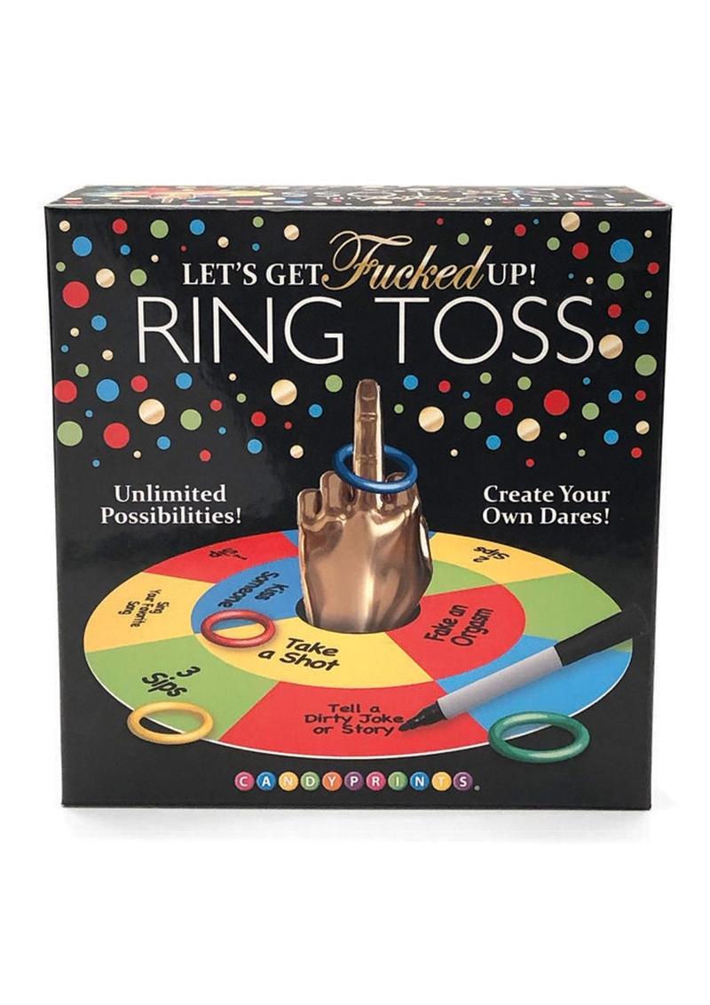 Let's Get F'd Up Ring Toss Game