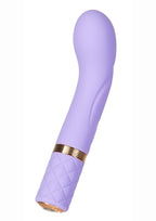Pillow Talk Special Edition Sassy Rechargeable Silicone G-Spot Vibrator - Purple/Rose Gold