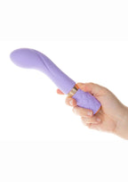Pillow Talk Special Edition Sassy Rechargeable Silicone G-Spot Vibrator - Purple/Rose Gold