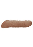 RealRock Realistic Penis Sleeve 8in - Caramel