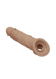 RealRock Realistic Penis Sleeve 8in - Caramel