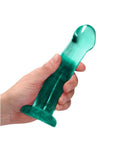 RealRock Crystal Clear Dildo with Suction Cup 6.7in
