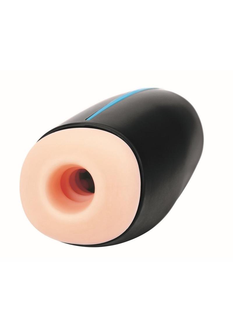 Zolo Supersucker Rechargeable Silicone Masturbator - Black