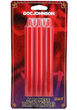 Doc Johnson Japanese Drip Candles - 3 Pack - Red