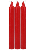 Doc Johnson Japanese Drip Candles - 3 Pack - Red