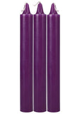 Doc Johnson Japanese Drip Candles - 3 Pack - Purple