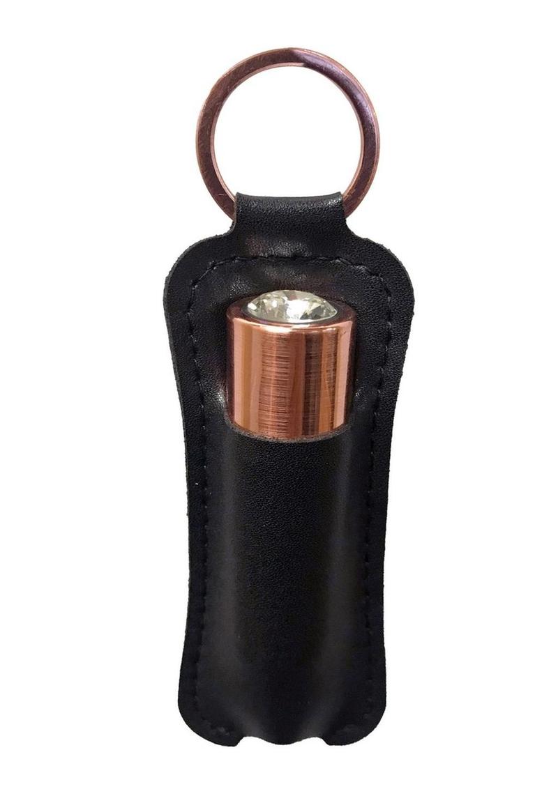 PowerBullet First Class Rechargeable Mini Bullet with Crystal - Rose Gold