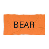 Bear Beach Towel by CULTUREEDIT