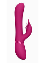Vive Chou Rechargeable Silicone G-Spot Rabbit & Clitoral Stimulator - Pink