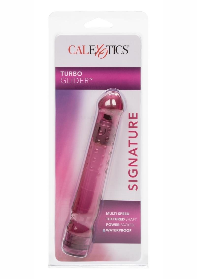 Hard Vibes Waterproof Turbo Gliders Vibrator - Raspberry Crush
