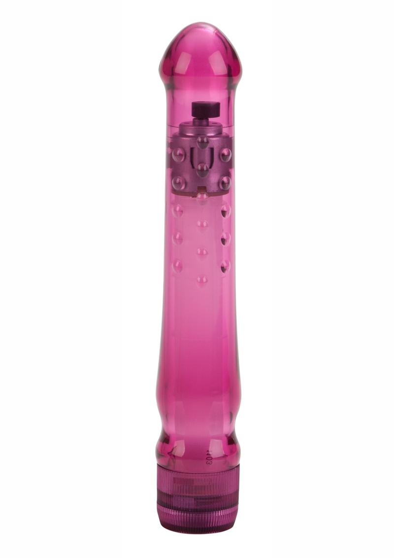 Hard Vibes Waterproof Turbo Gliders Vibrator - Raspberry Crush