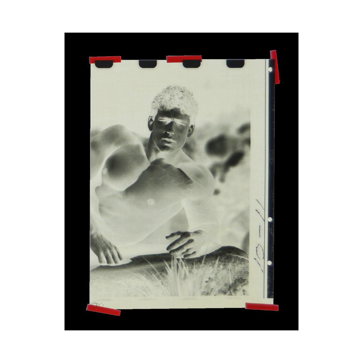 90S VINTAGE GAY PORN TRANSPARENCY Matte Vertical Poster #19