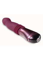 Temptasia Trixie Rechargeable Silicone Thrusting Dildo - Wine