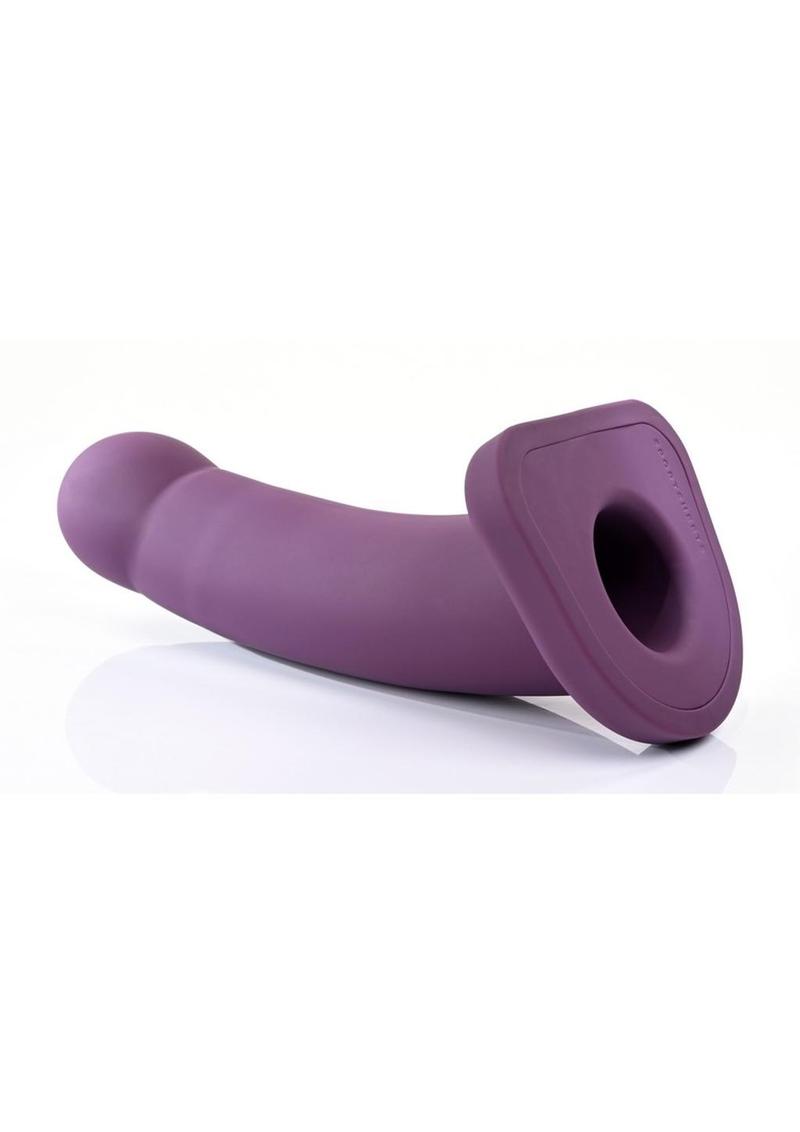 Banx Hollow Dildo 8in - Plum