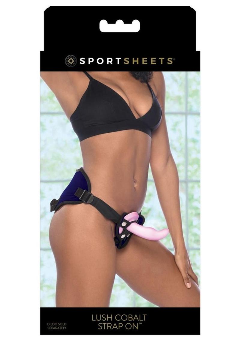 Lush Colbalt Strap On Harness - Blue