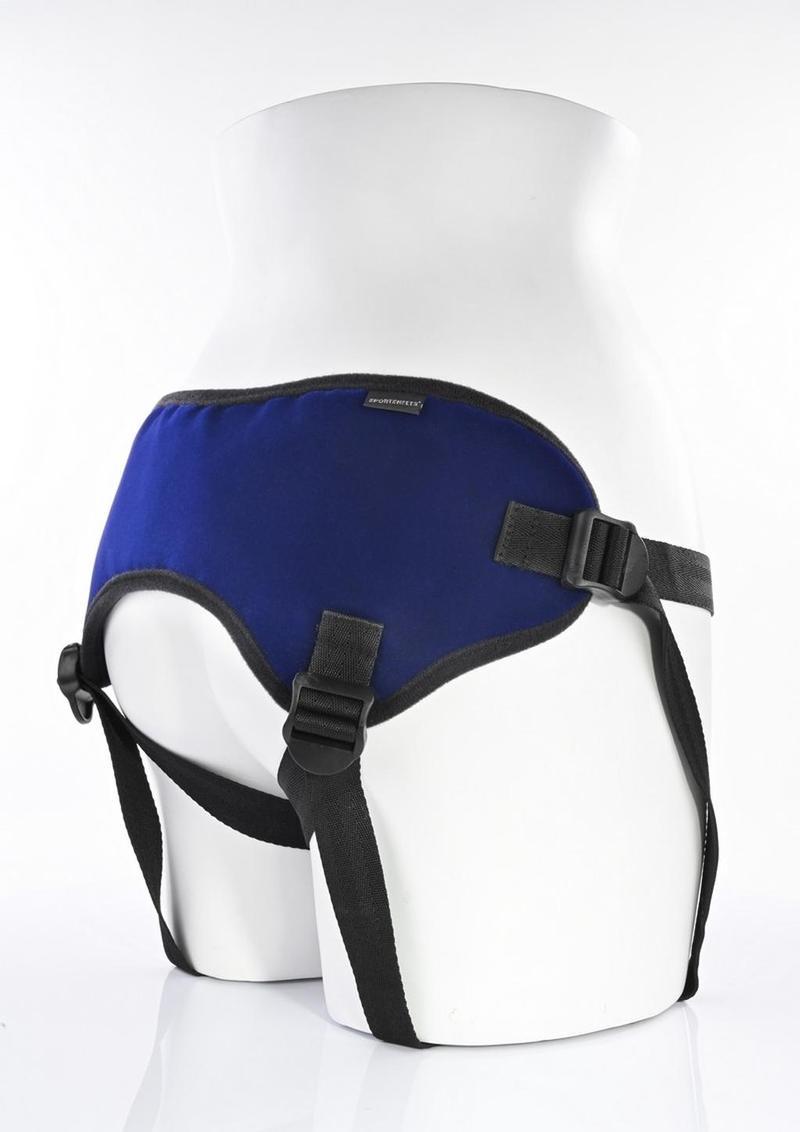 Lush Colbalt Strap On Harness - Blue