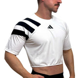 Adidas Neo White Short Sleeve Crop Top 2.0 BY SNEAKERMASK