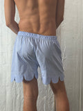 LOVERBOY BY CHARLES JEFFREY SCALLOPED BOXER SHORTS