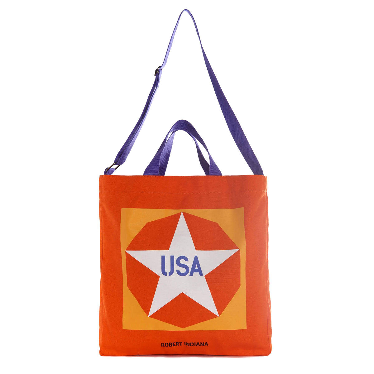 Robert Indiana New Glory Penny Crossbody Tote Bag