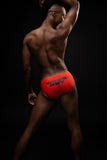 Good Boy Swim Brief by YES HOMO - Black / Red