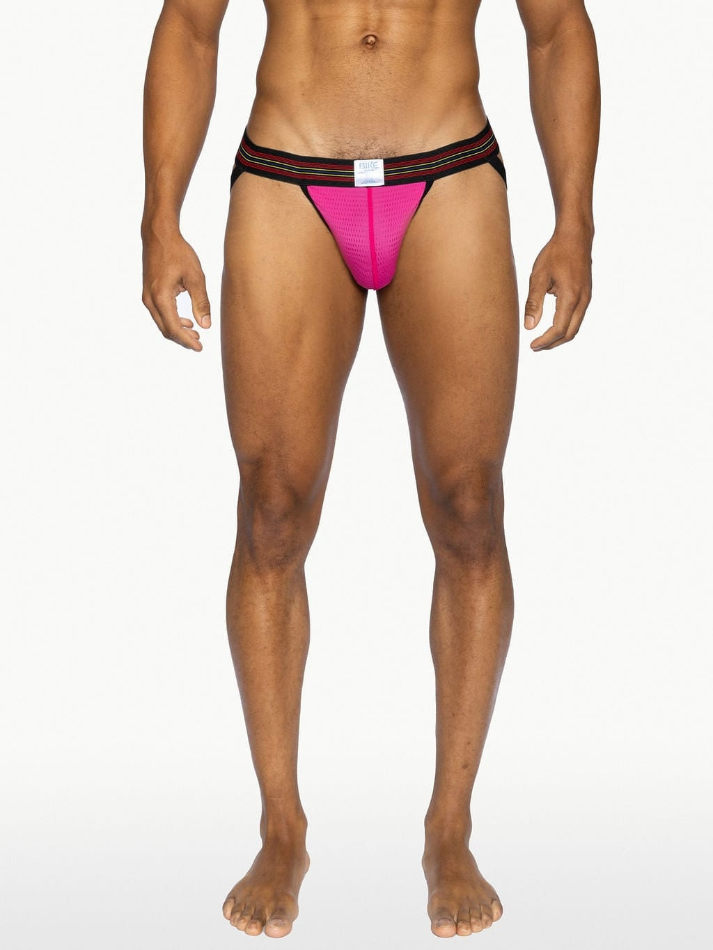 BIKE Mesh Jockstrap - Hot Pink