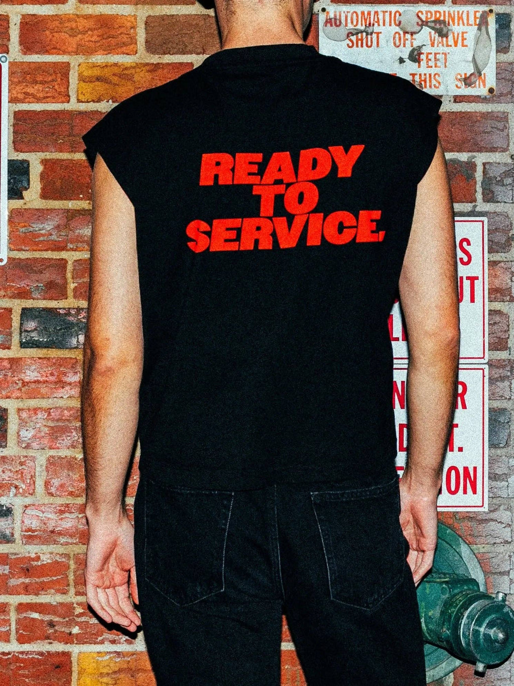 Ready To Service Tank Top by YES HOMO