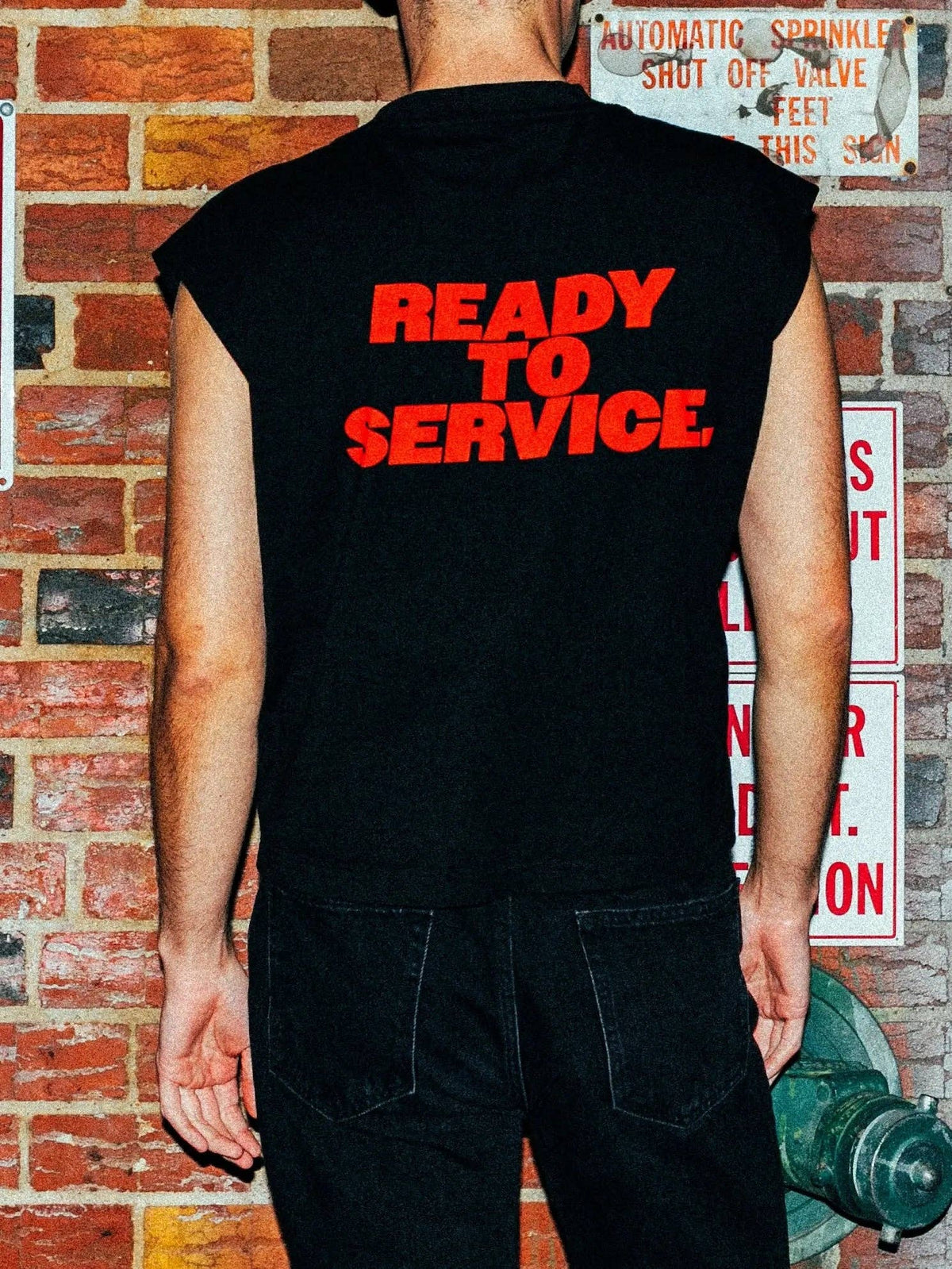 Ready To Service Tank Top by YES HOMO