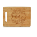 I Will Cut You Cutting Board