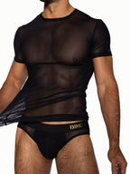 BIKE Mesh Tee - Black