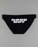 Good Boy Swim Brief by YES HOMO - Black / Red