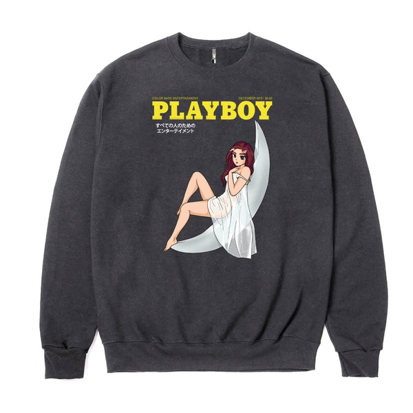 PLAYBOY Tokyo Club Moonlit Crewneck