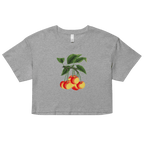 White Cherries Crop Top