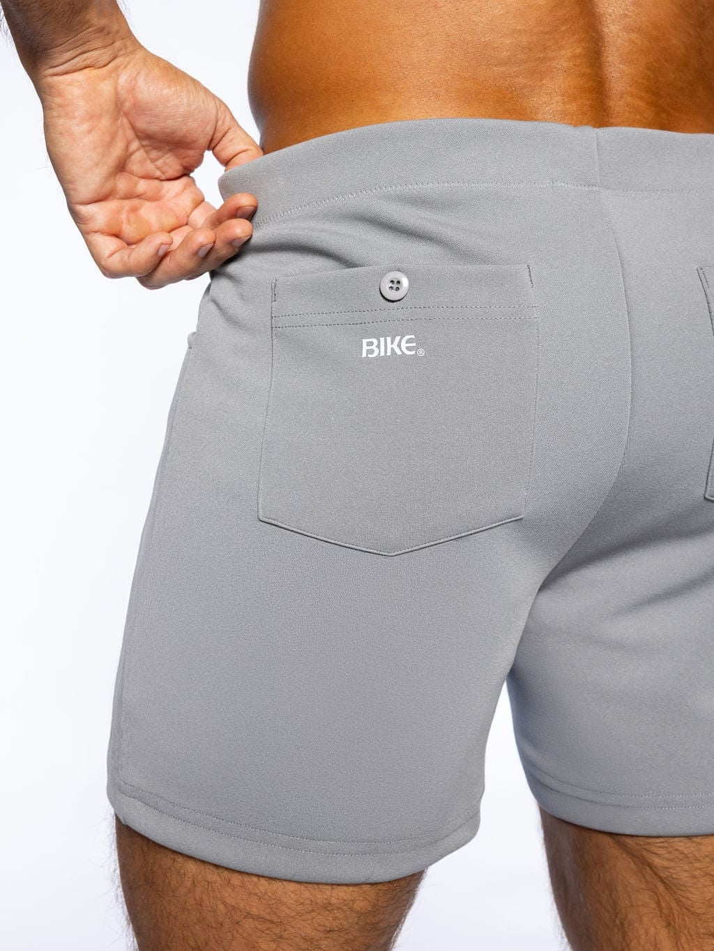 BIKE Coaches Short 5" Inseam - Grey