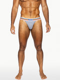 BIKE Stretch Cotton Jock Brief - Grey