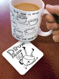 David Shrigley Coaster - Drunk Again