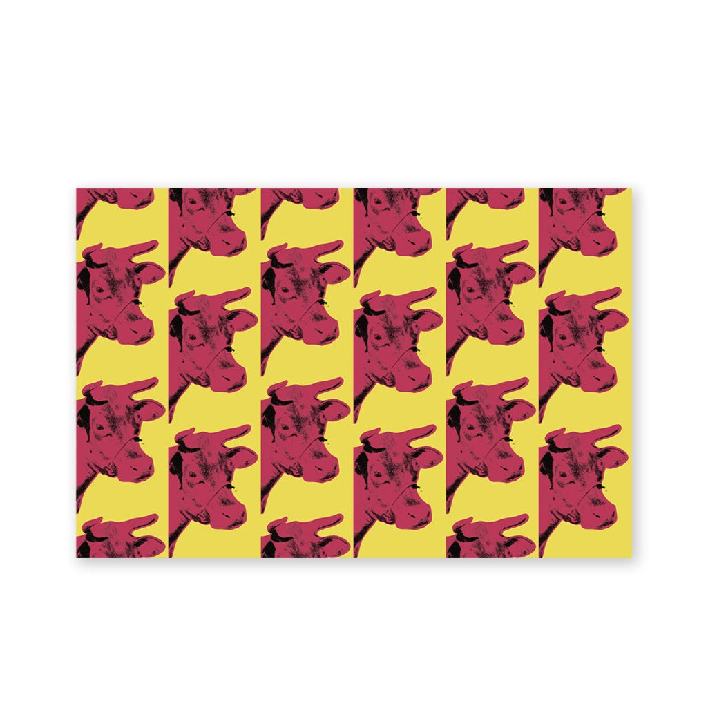 Andy Warhol Cows Print Acrylic Magnet