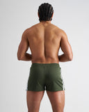 TEAMM8 S.S.C. Fraternity Mesh 3" Short - Forest Green
