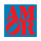 Amor By Robert Indiana (Valentines) - Die-Cut Sticker