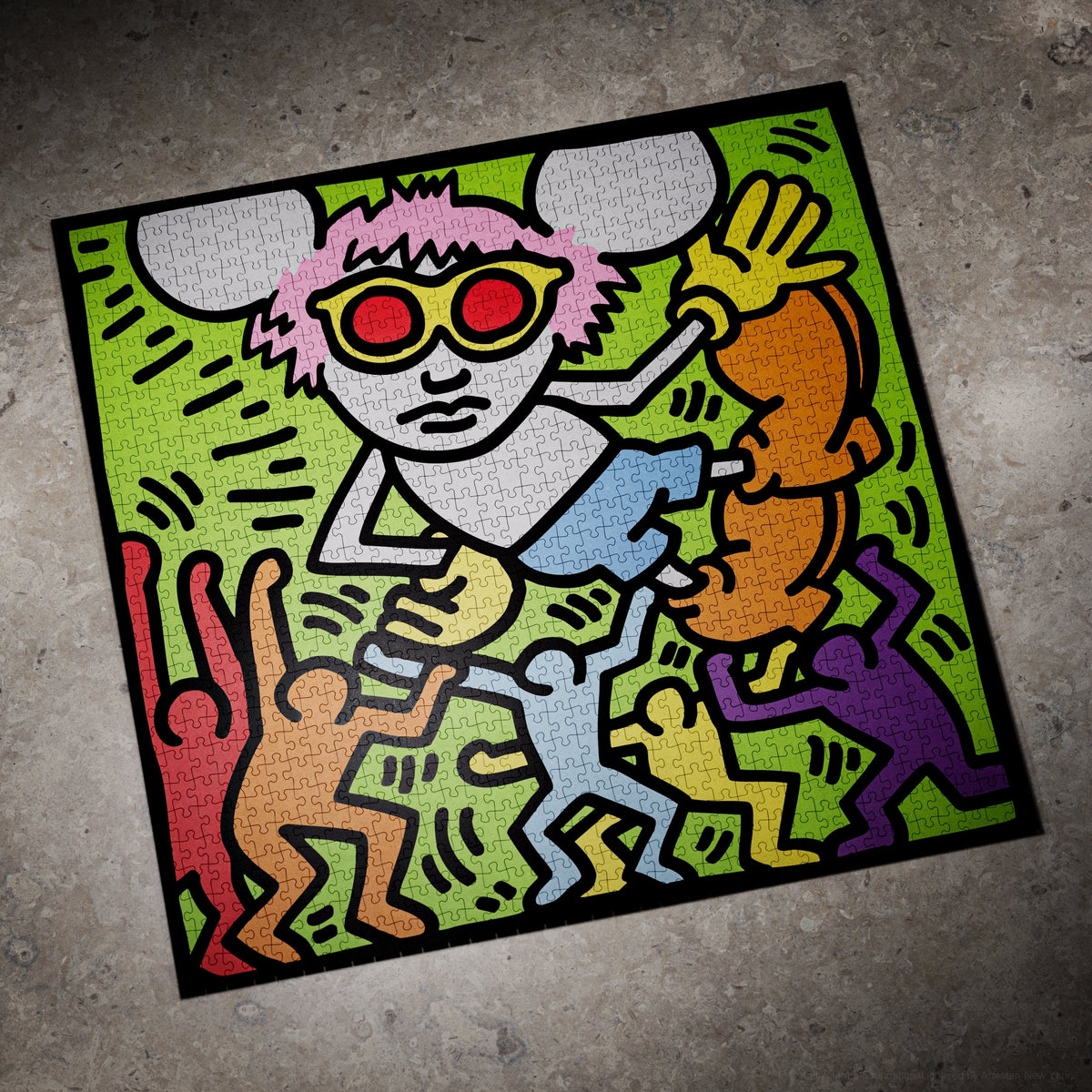 Keith Haring Jigsaw Puzzle