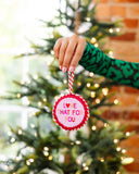 Love That For You Needlepoint Ornament