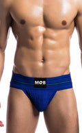 MOB Fetish Classic Wide Jockstrap - Royal Blue