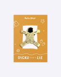 Bare Bear enamel pin by Dicks Don't Lie
