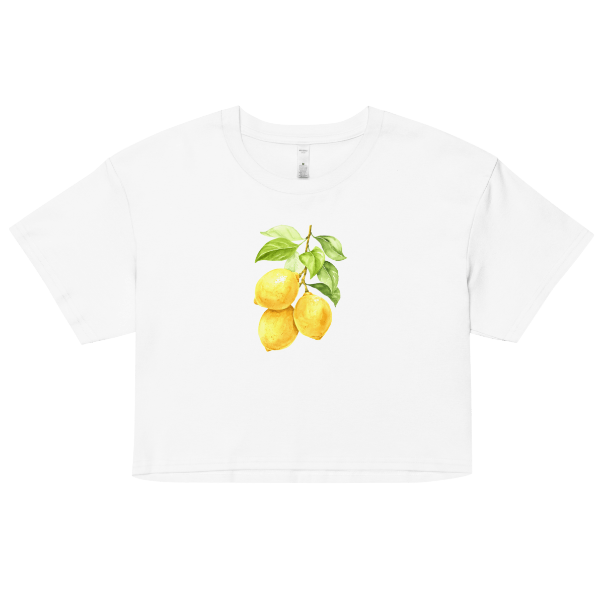 Lemons Crop Top
